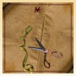 پارچه مبلی گونی بافت لینا کد 9